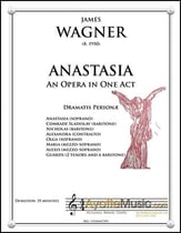 Anastasia SATB Vocal Score cover